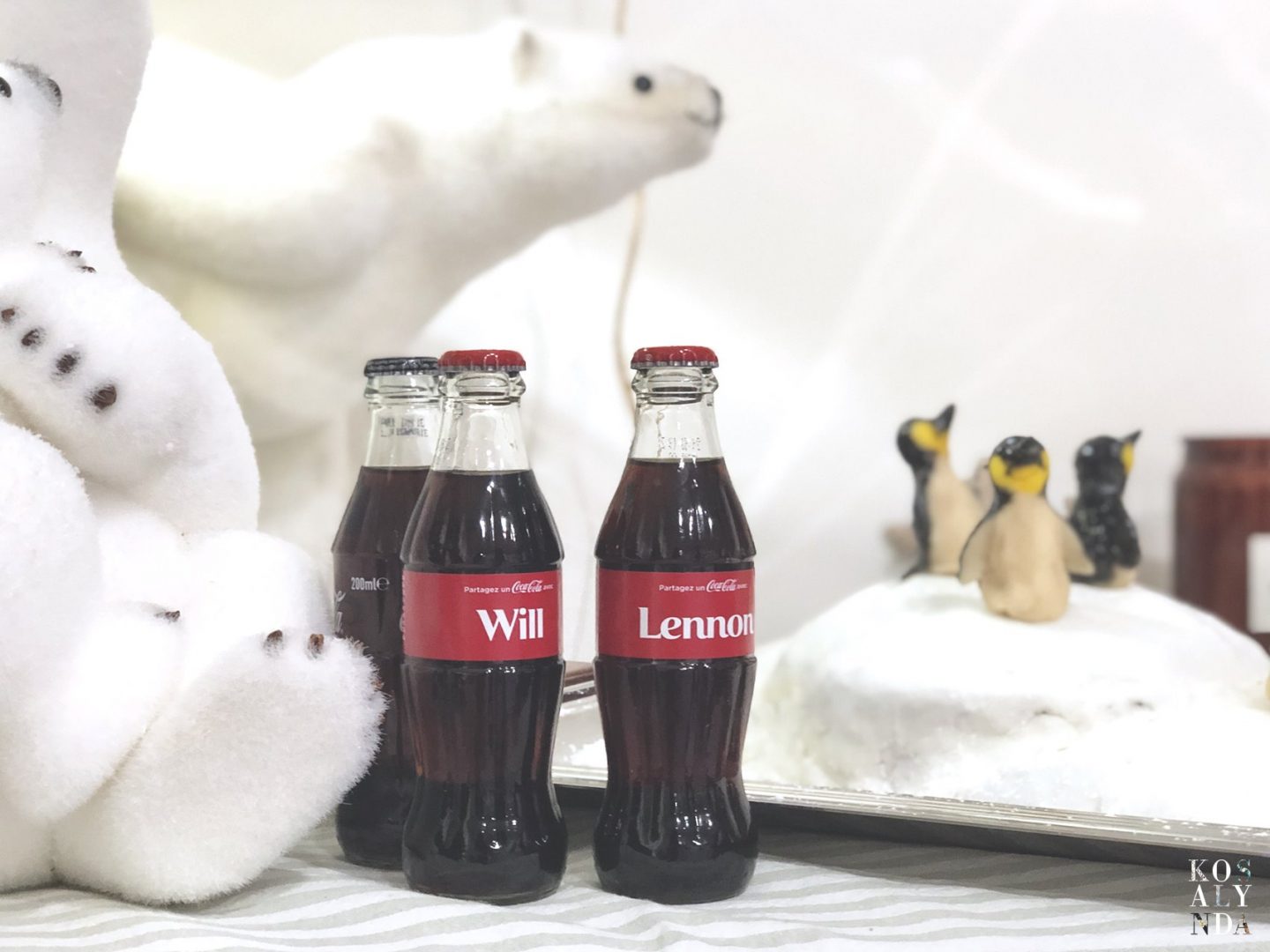 bouteille coca personnalisé anniversaire bebe