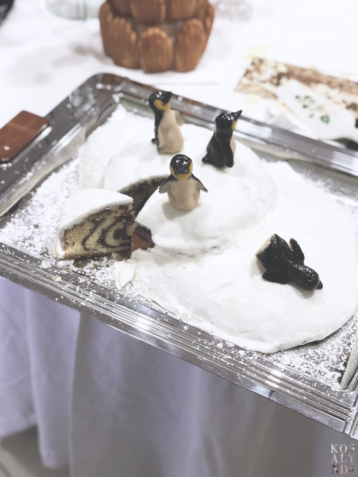 idee gateau anniversaire bebe pingouin
