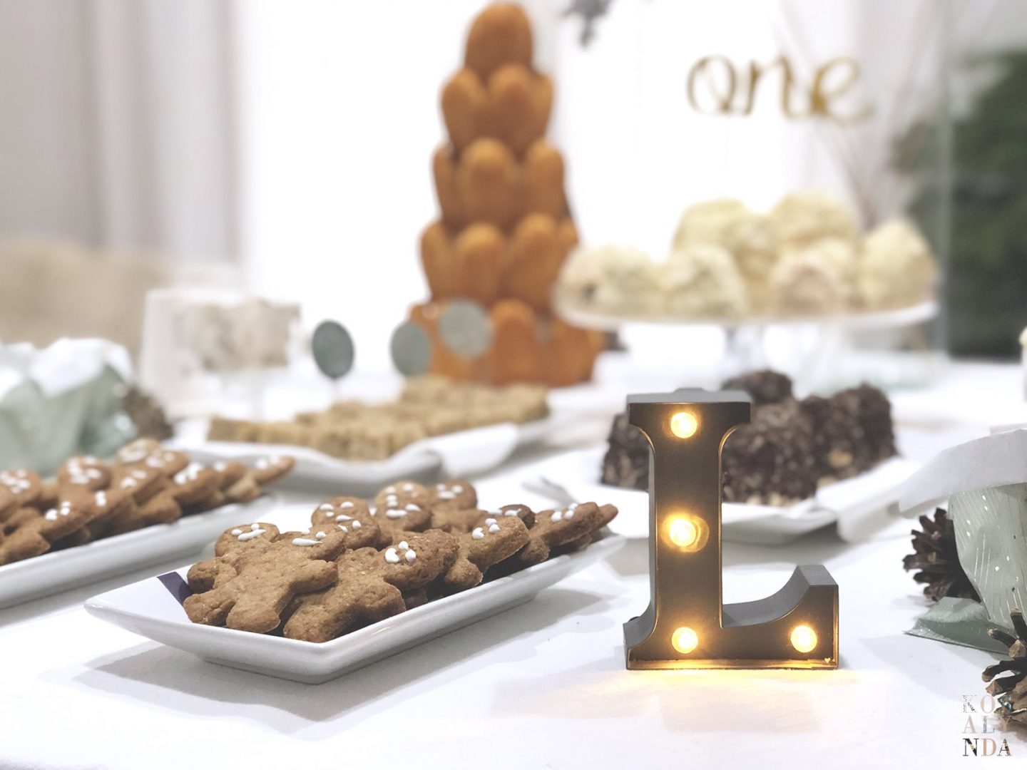 anniversaire minimaliste chic bebe 1 an