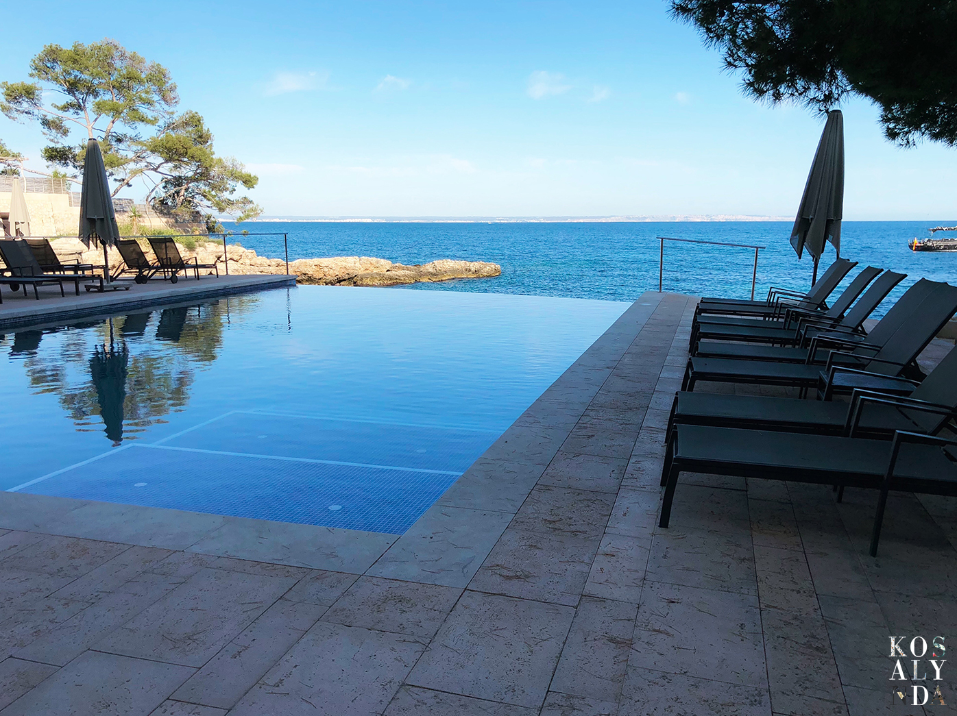 infinity pool espagne hotel de luxe